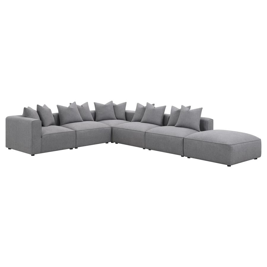 Canapé sectionnel modulaire Jennifer 6 pièces