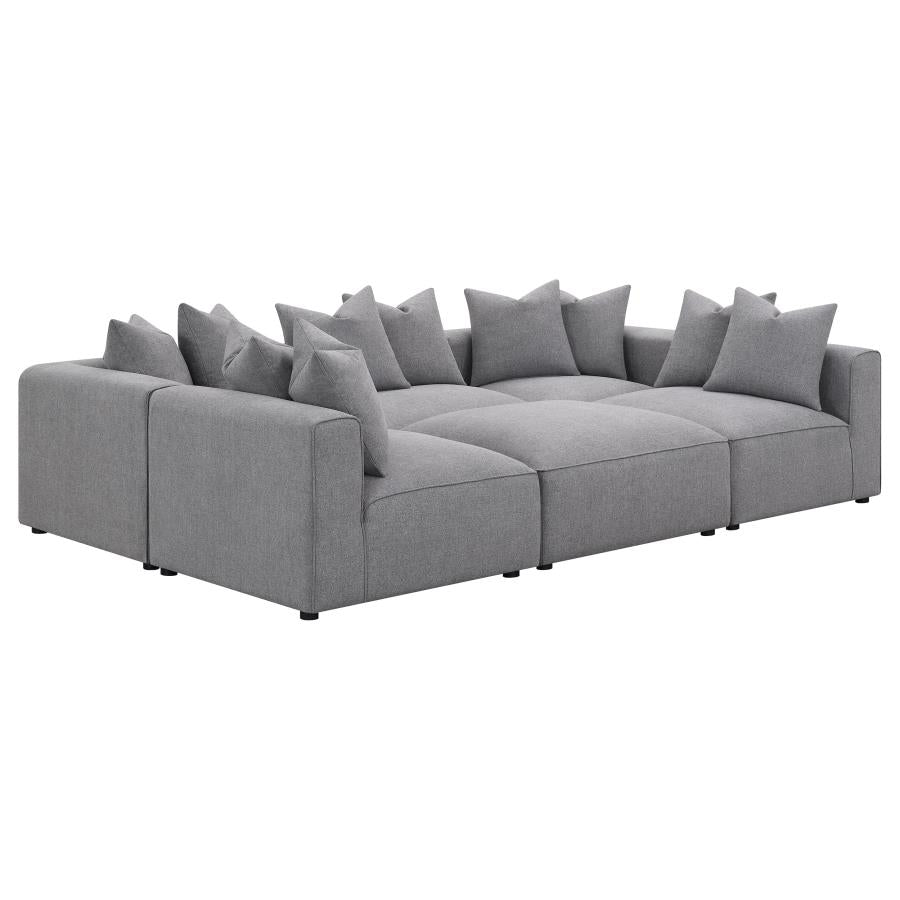 Canapé sectionnel modulaire Jennifer 6 pièces