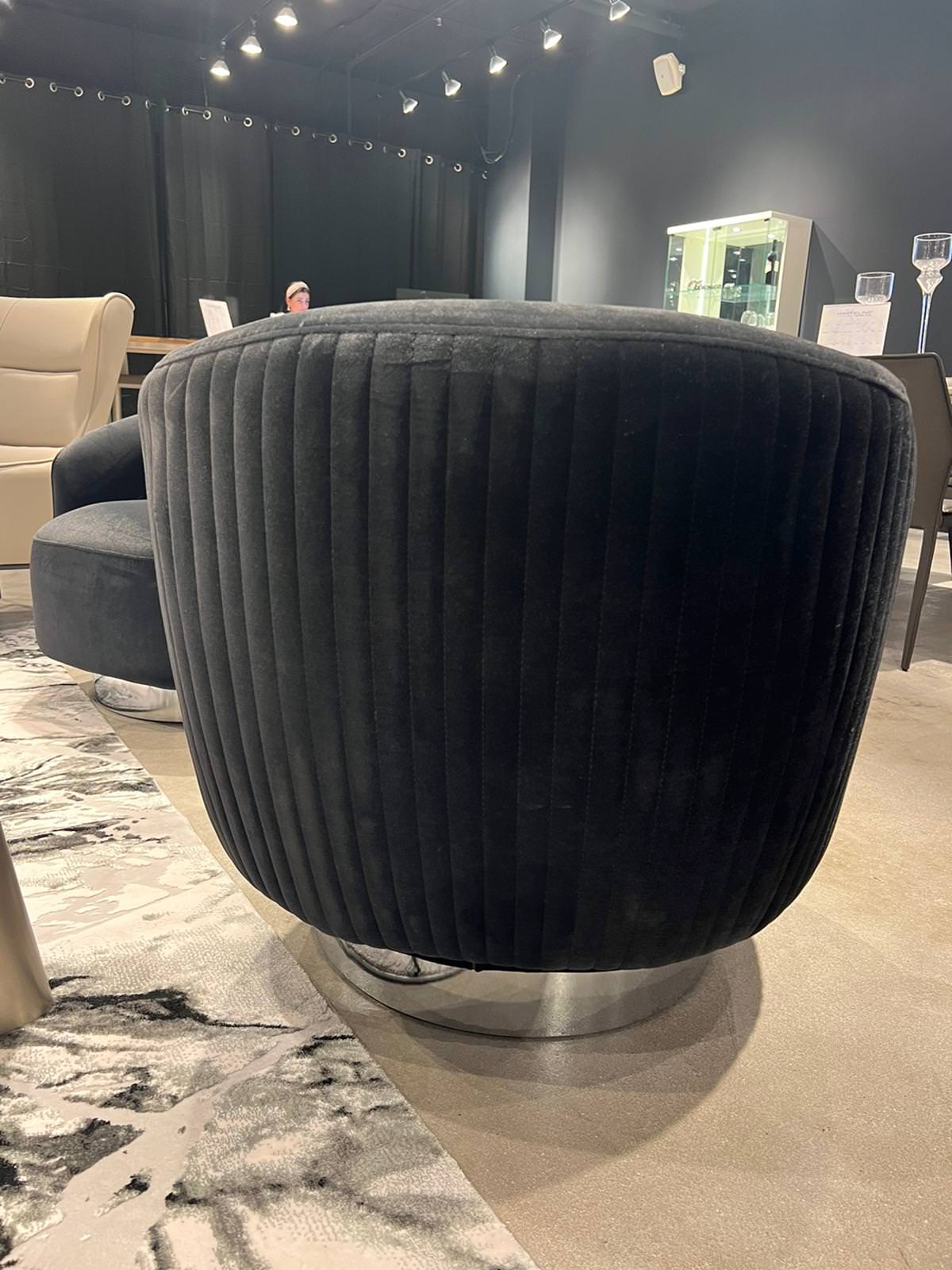 Fauteuil d'appoint pivotant Erzin