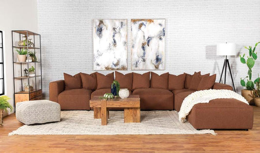 Canapé sectionnel modulaire Jennifer 6 pièces