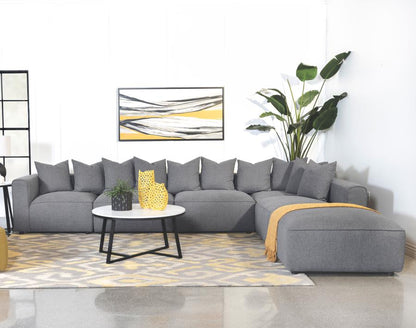 Canapé sectionnel modulaire Jennifer 6 pièces