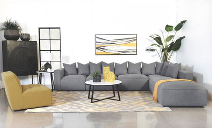 Canapé sectionnel modulaire Jennifer 6 pièces