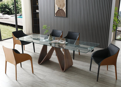 Table à manger extensible Emory