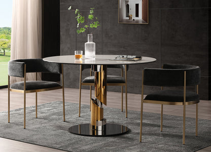 Table à manger ronde Gloria