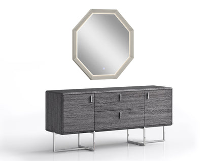 Miroir hexagonal Chloé