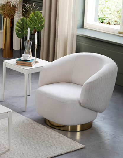 Fauteuil d'appoint pivotant Erzin