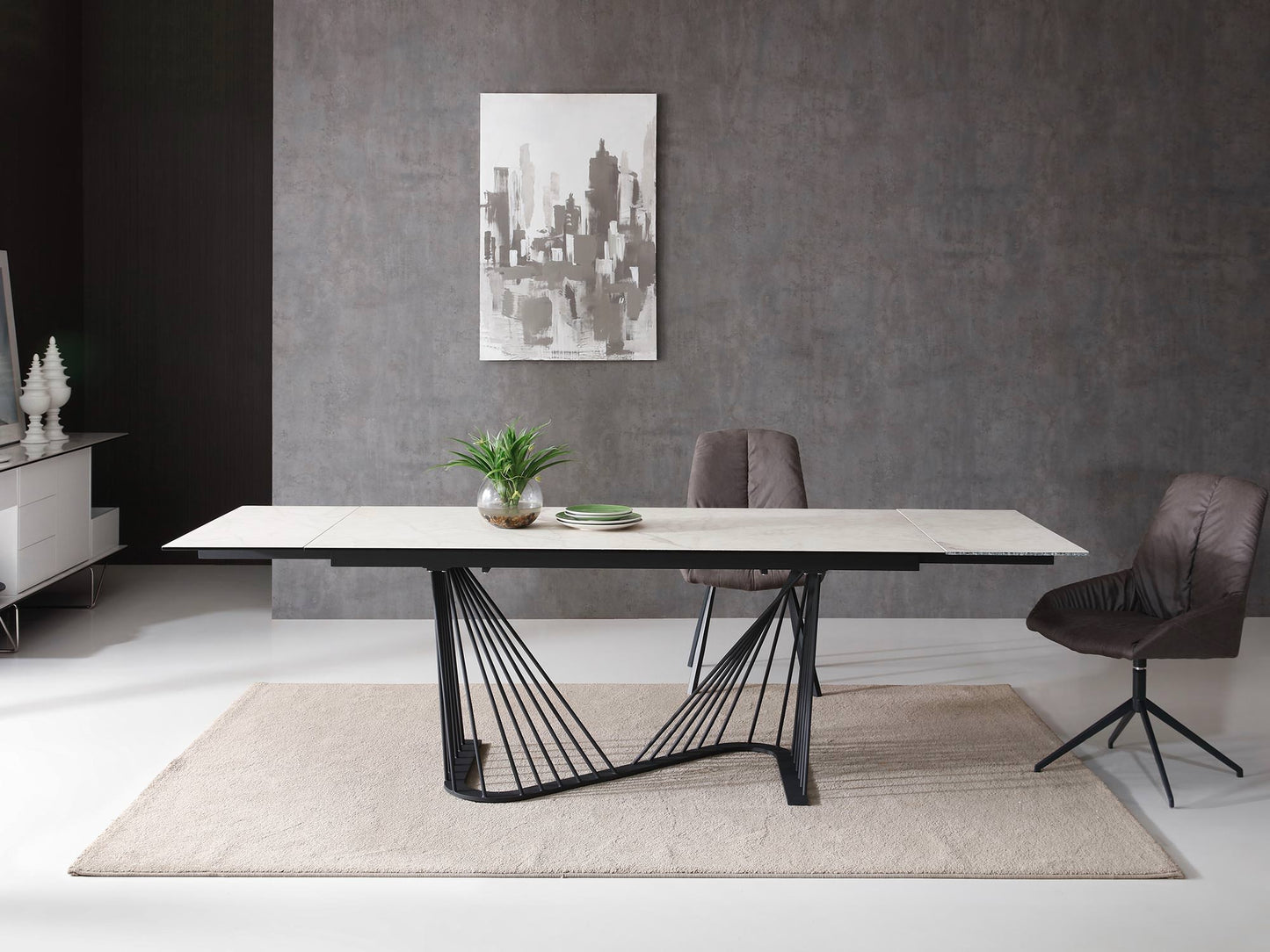 Table à manger extensible Roma